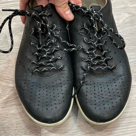 ECCO Black Mens Biom lifestyle Trainers Leather Sneakers - Picture 5 of 6